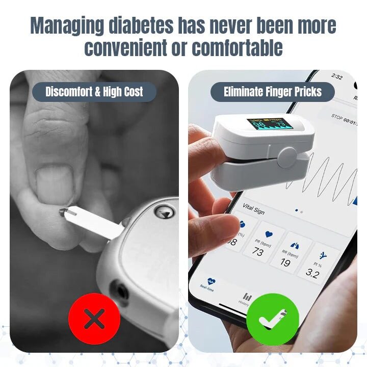 🔥Free shipping🏆Non-Invasive Blood Glucose Meter[99.9% Accuracy]✅TGA Approved