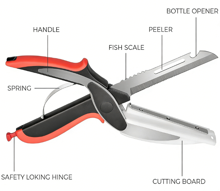 💥The Götze Peeler Peelers and Shears Set. ✨Kitchen Essentials for Precision Cutting and Peeling. ✨Durable Stainless Steel