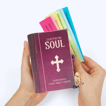 🔥Praying devoutly🎁 ✝️Handmade Wooden Bible Verses Box - Daily Bible Verses (🎁 A Reminder of God's Words💖)