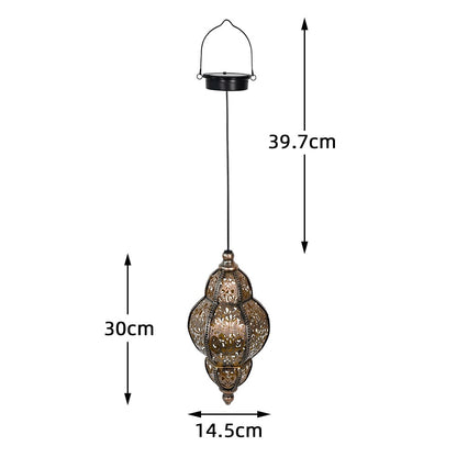 🌙Moroccan Style Artisan Solar Lights Outdoor - IPX65 waterproof✨