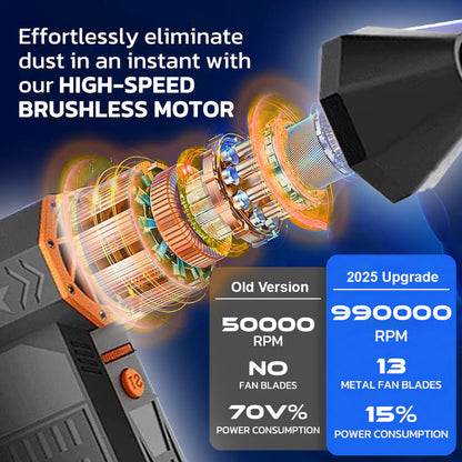 🔥Last Day Sale！80% OFF!🔥2026 Upgrade TAILEDEN 5000W Thermal Snow Blower