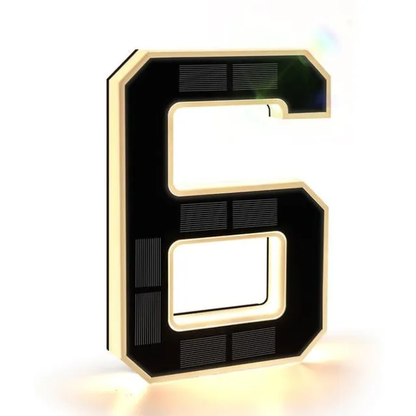 🔥Solar Lighted House Numbers for Outside  ✨Buy expensive package with compensation