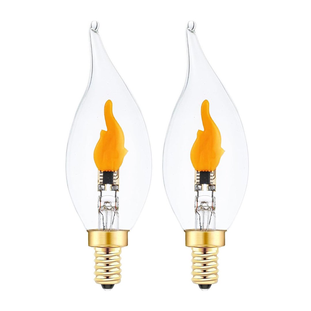 💡LED Flickering Flame Decoration Light Bulbs - 🎄Perfect Ambiance for Christmas