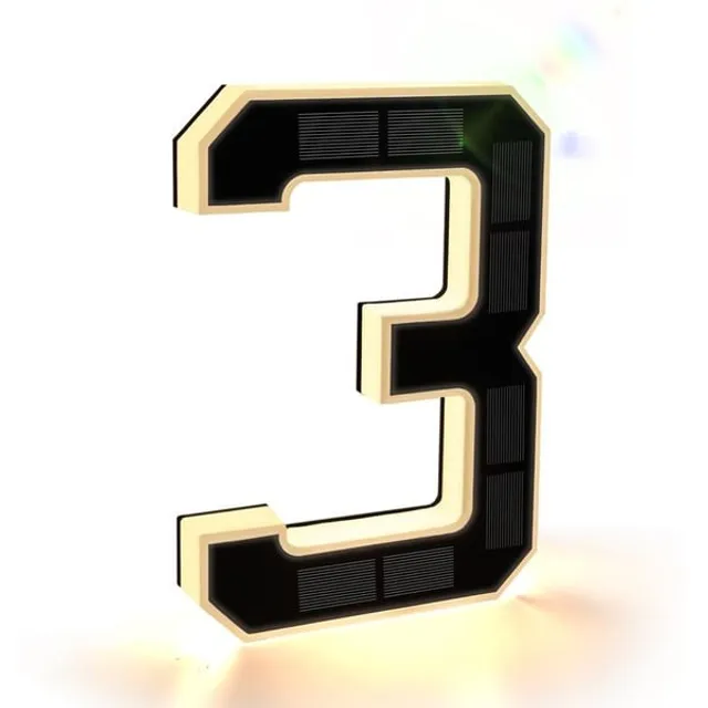 🔥Solar Lighted House Numbers for Outside  ✨Buy expensive package with compensation