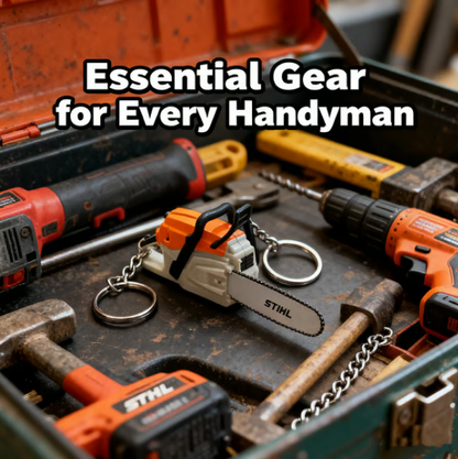 🔥LAST DAY 49% OFF -🔧 Chainsaw Keychain | Portable Chainsaw Key Ring