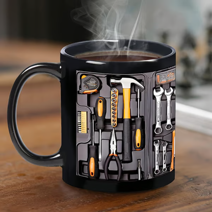 Creativity Funny Coffee Mug - Mechanic Toolbox Set