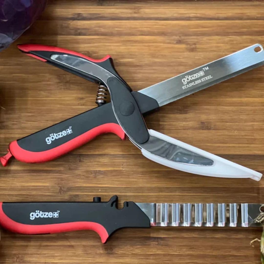 💥The Götze Peeler Peelers and Shears Set. ✨Kitchen Essentials for Precision Cutting and Peeling. ✨Durable Stainless Steel