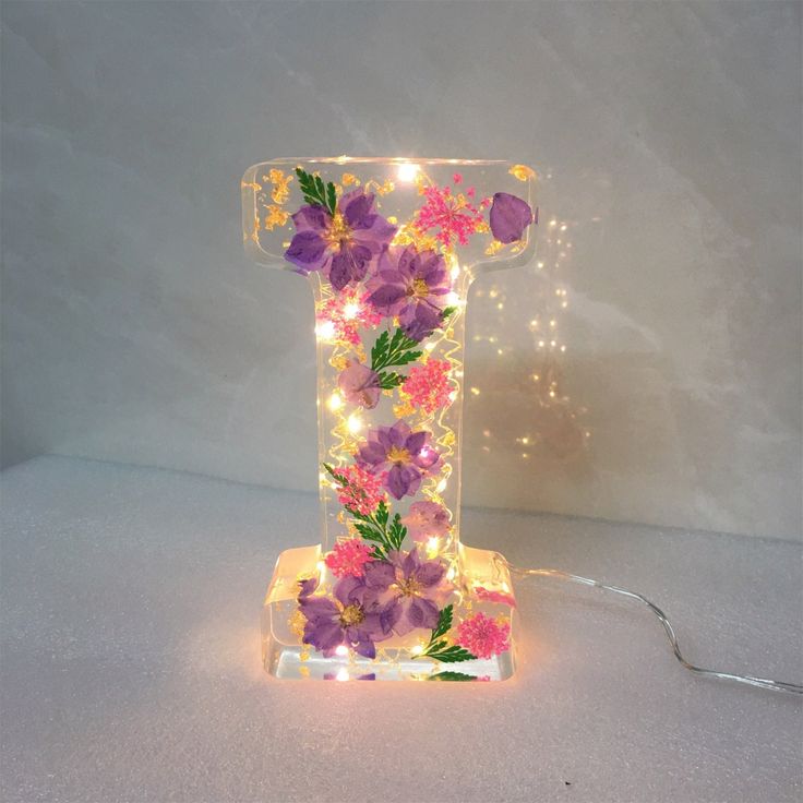 🎁Handmade Floral Night Light