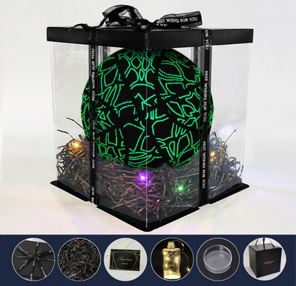 glow-in-the-dark basketball