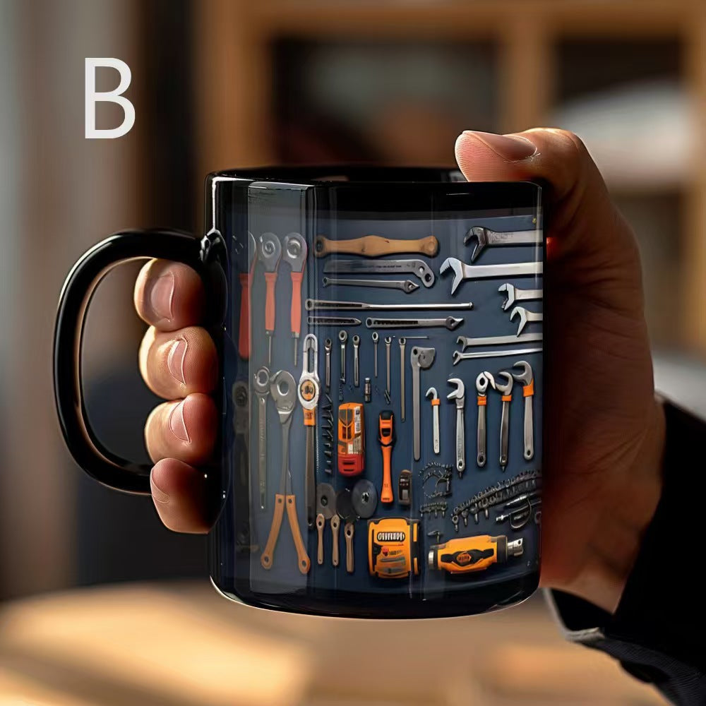 Creativity Funny Coffee Mug - Mechanic Toolbox Set