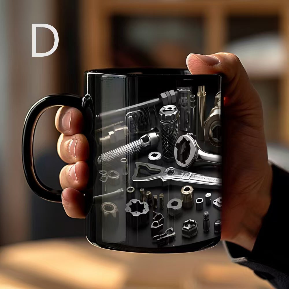 Creativity Funny Coffee Mug - Mechanic Toolbox Set
