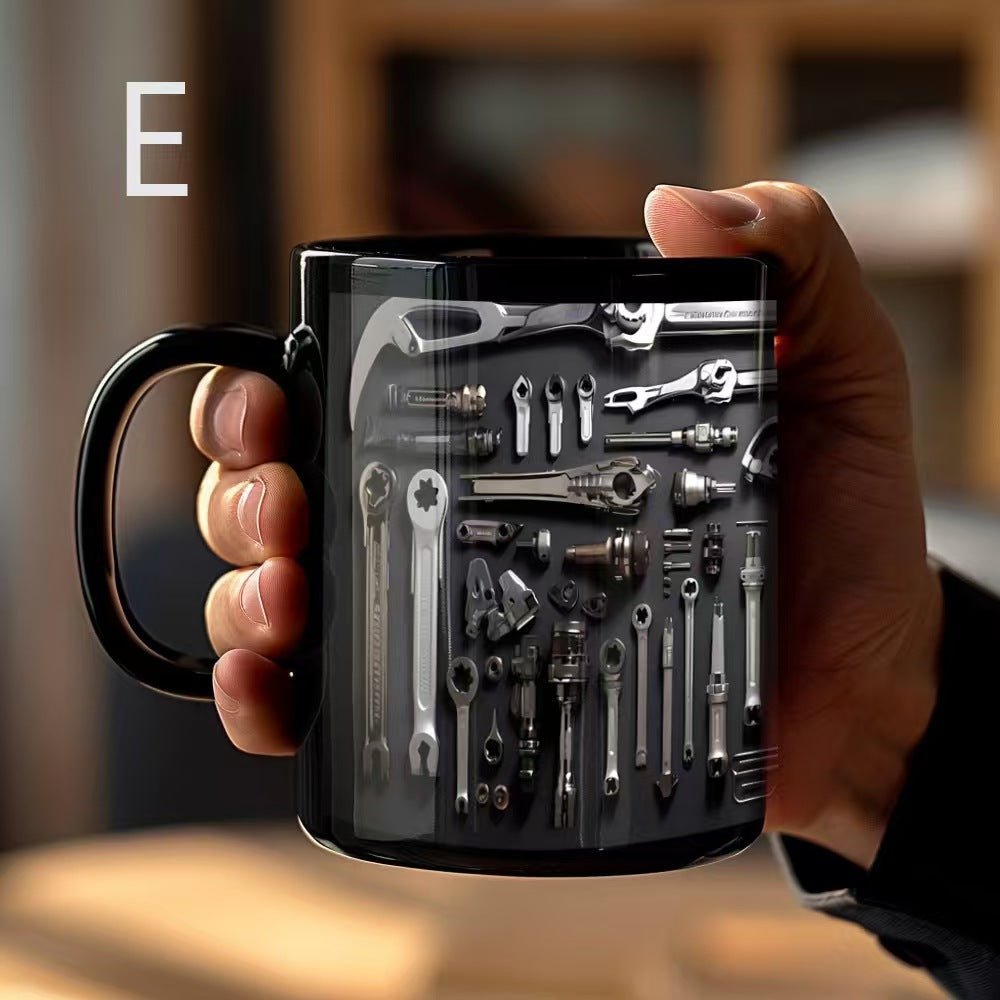 Creativity Funny Coffee Mug - Mechanic Toolbox Set