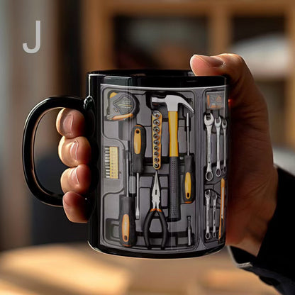 Creativity Funny Coffee Mug - Mechanic Toolbox Set