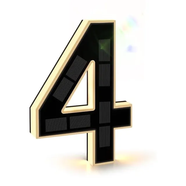 🔥Solar Lighted House Numbers for Outside  ✨Buy expensive package with compensation