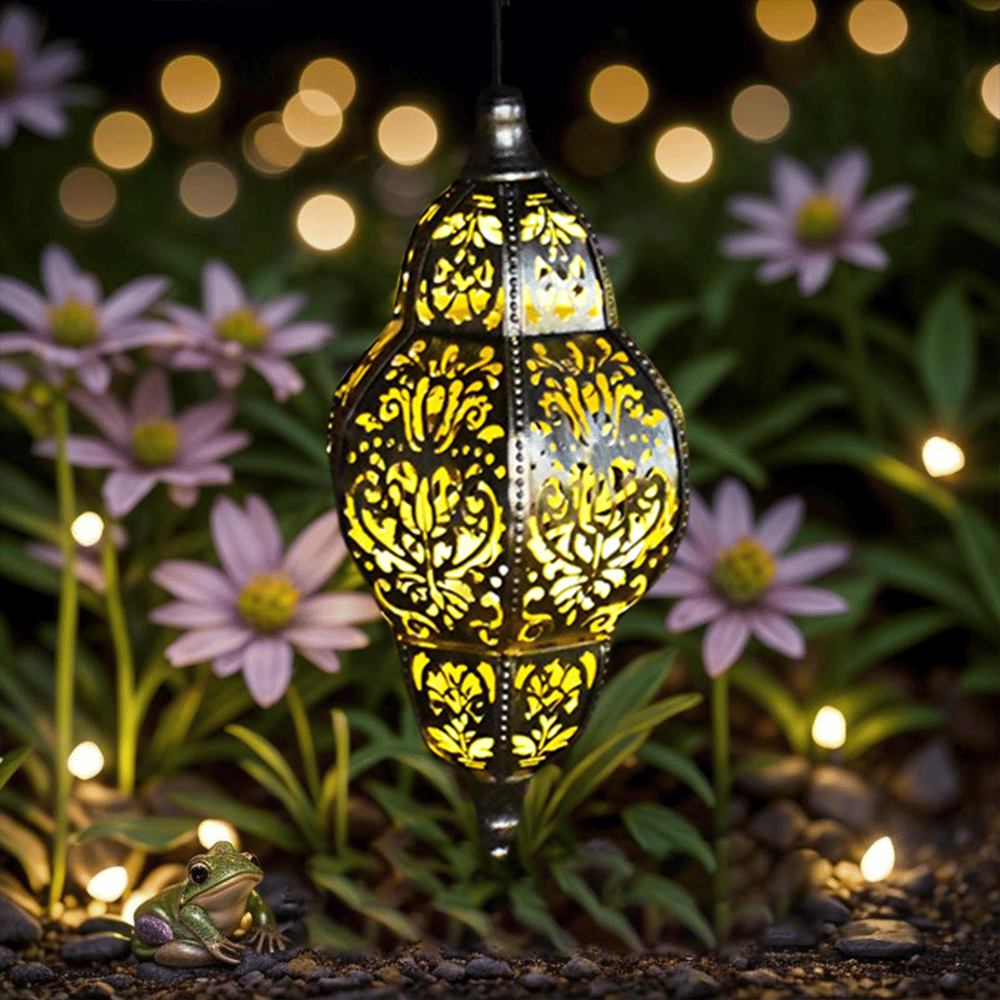 🌙Moroccan Style Artisan Solar Lights Outdoor - IPX65 waterproof✨