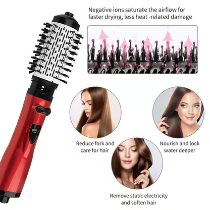 🎉Hot Sale 49% OFF🎁 3-in-1 Hot Air Styler and Rotating Hair Dryer for Dry hair. curl hair. straighten hair