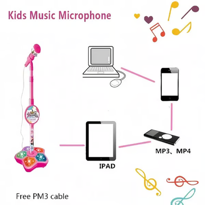 💥Free shipping 🔥Unleash Your Child's Inner Superstar! 🎤✨ The All-in-One Microphone Toy That Makes Every Day a Concert!
